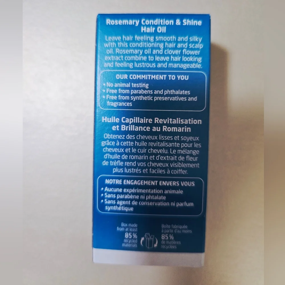 Weleda Rosemary Extracts Grow Condition Shine Hair Oil 1.7 fl oz - Picture 3 of 4